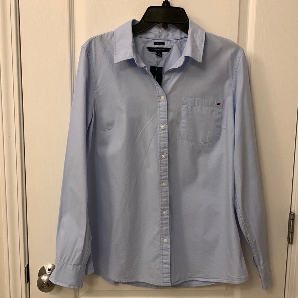 Tommy Hilfiger Blue Button Down Shirt